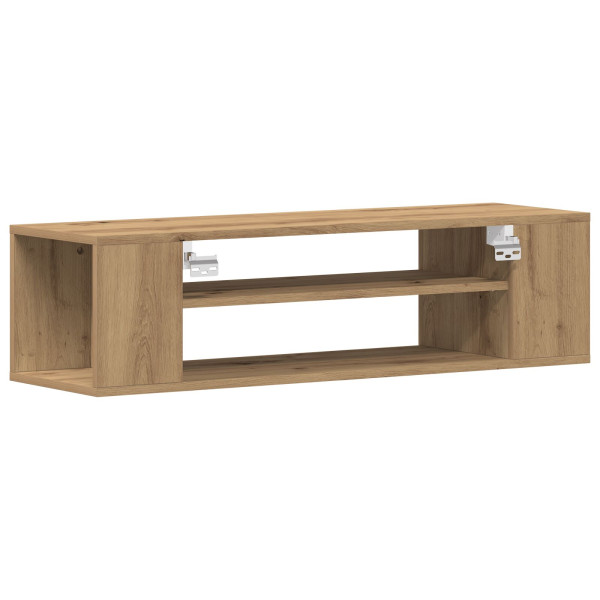 Mueble de TV de Pared  en Roble Artisan de 100x30x26.5 cm M 5