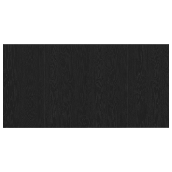 Cabeceira  em Preto Carvalho 160x1.5x80 cm em Madeira de Engenharia M 5