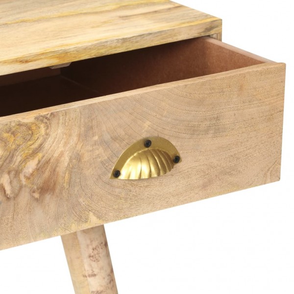 Mesa consola 90x45x75 cm madeira de mangueira maciça M 4