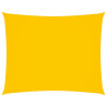 Para-sol estilo vela tecido oxford retangular 2.5x4.5 m amarelo 2