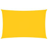 Para-sol estilo vela tecido oxford retangular 4x7 m amarelo 2