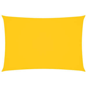 Para-sol estilo vela tecido oxford retangular 3x5 m amarelo H