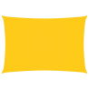Para-sol estilo vela tecido oxford retangular 3x5 m amarelo 2
