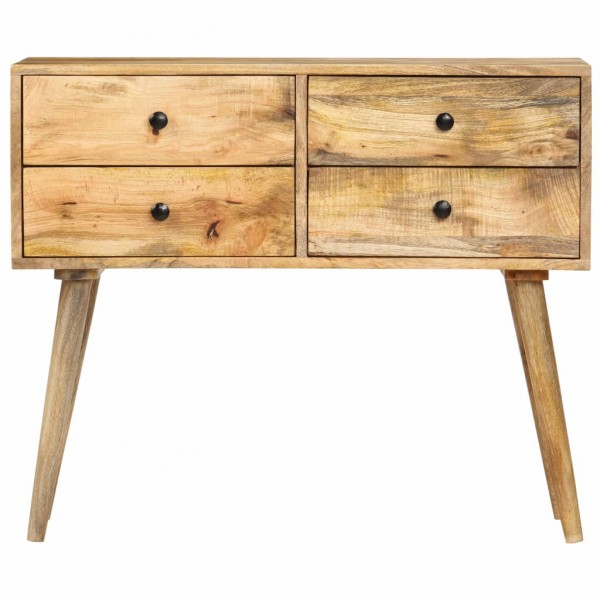 Aparador de madera maciza de mango 85x40x71 cm M 3