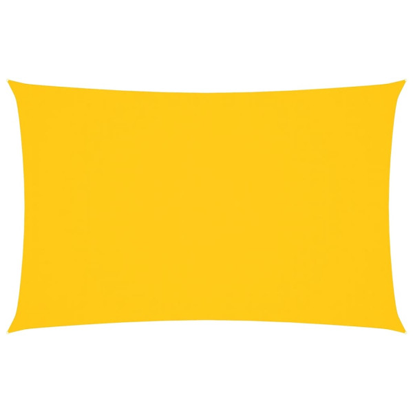 Para-sol estilo vela tecido oxford retangular 5x8 m amarelo M 2