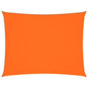 Para-sol estilo vela tecido oxford retangular 3x4 m laranja H