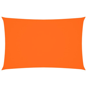 Para-sol estilo vela tecido oxford retangular 4x7 m laranja H