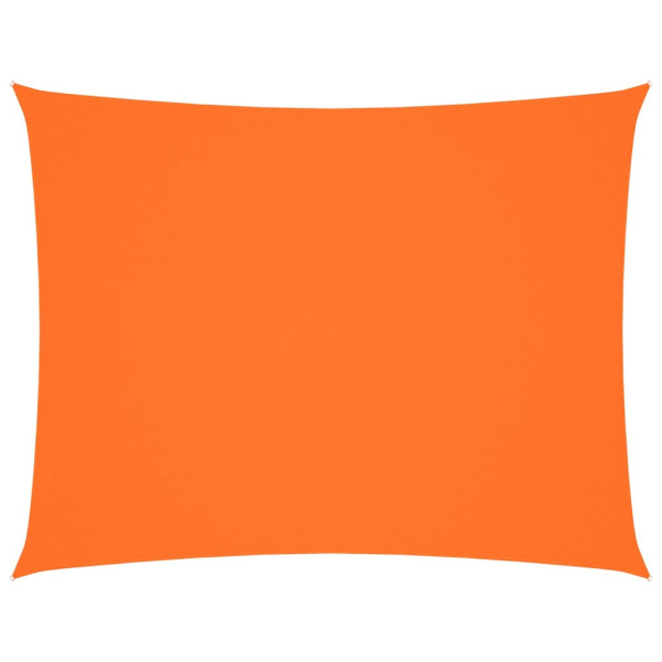 Para-sol estilo vela tecido oxford retangular 3x4.5 m laranja M 2