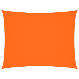 Para-sol estilo vela tecido oxford retangular 3.5x5 m laranja H