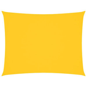 Para-sol estilo vela tecido oxford retangular 3x4.5 m amarelo H