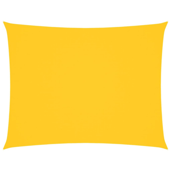 Para-sol estilo vela tecido oxford retangular 3x4.5 m amarelo M 2