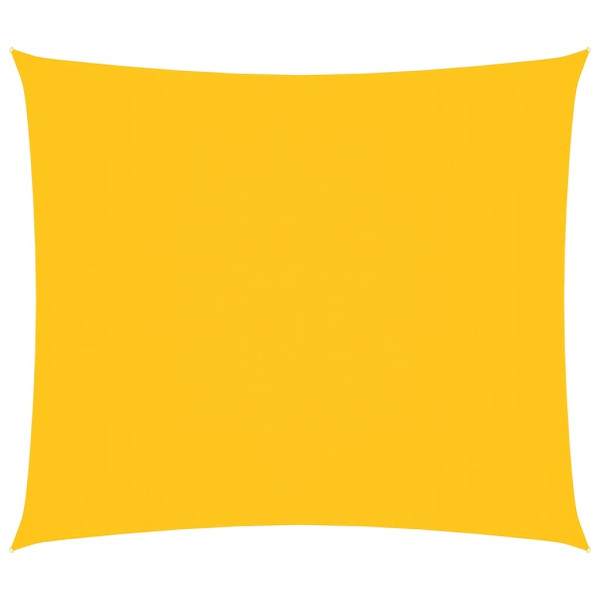 Toldo de vela rectangular tela oxford amarillo 2x2.5 m M 2