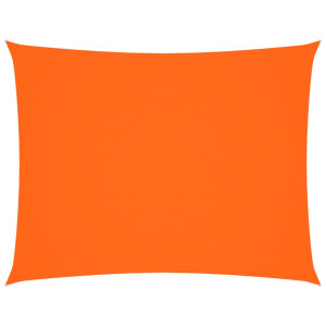 Para-sol estilo vela tecido oxford retangular 3.5x4.5 m laranja H