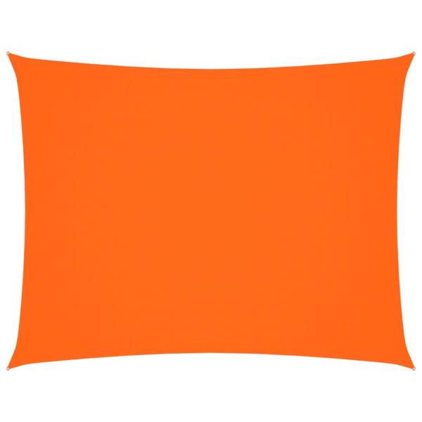 Para-sol estilo vela tecido oxford retangular 3.5x4.5 m laranja M 2