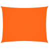 Para-sol estilo vela tecido oxford retangular 3.5x4.5 m laranja 2