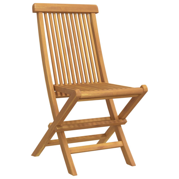 Conjunto de Comedor de Jardín de 5 Piezas de Madera Sólida de Teca M 5