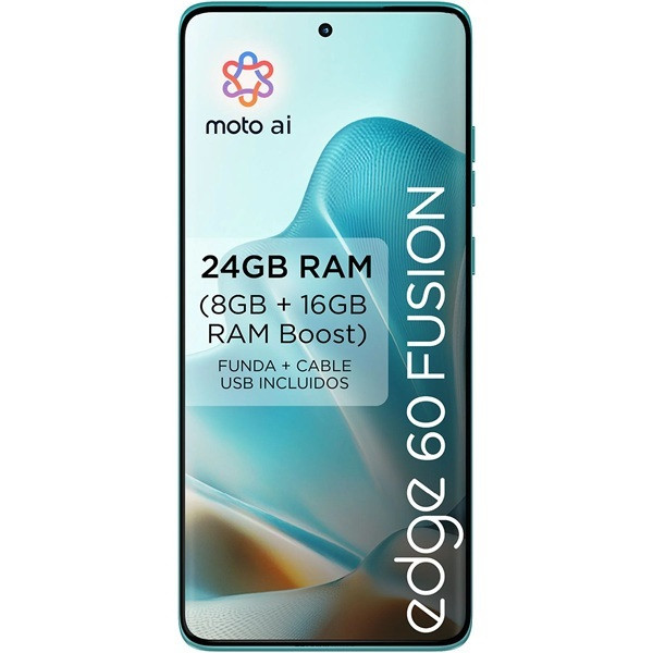 Motorola Moto Edge 60 Fusion 5G dual sim 8GB RAM 256GB turquesa M 3