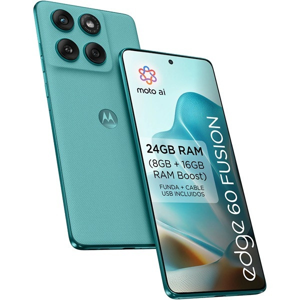 Motorola Moto Edge 60 Fusion 5G dual sim 8GB RAM 256GB turquesa M 4