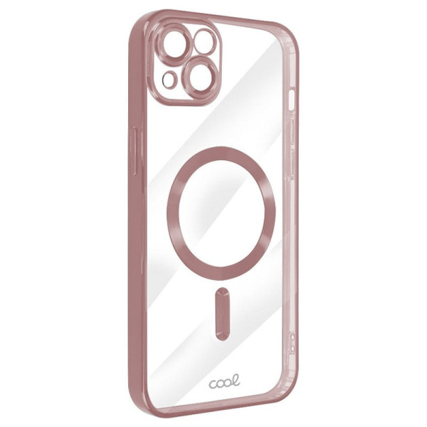 Carcasa COOL para iPhone 16e Magnética Borde Rosa M 3