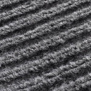 Felpudo de PVC gris 117x220 cm H