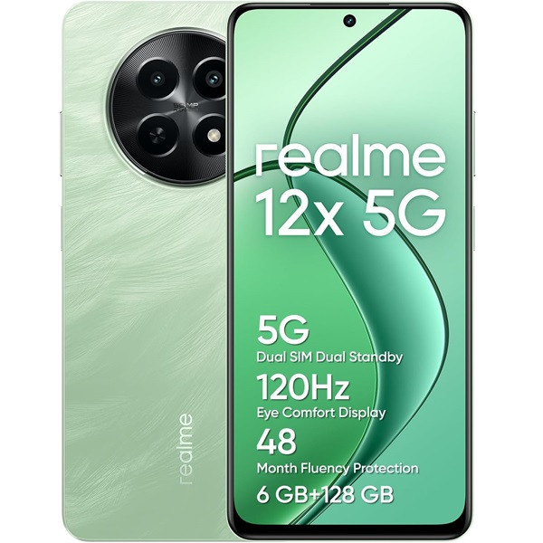 Realme 12X 5G dual sim 6GB RAM 128GB verde D