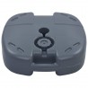 Base de sombrilla portátil rellenable con arena/agua gris 3
