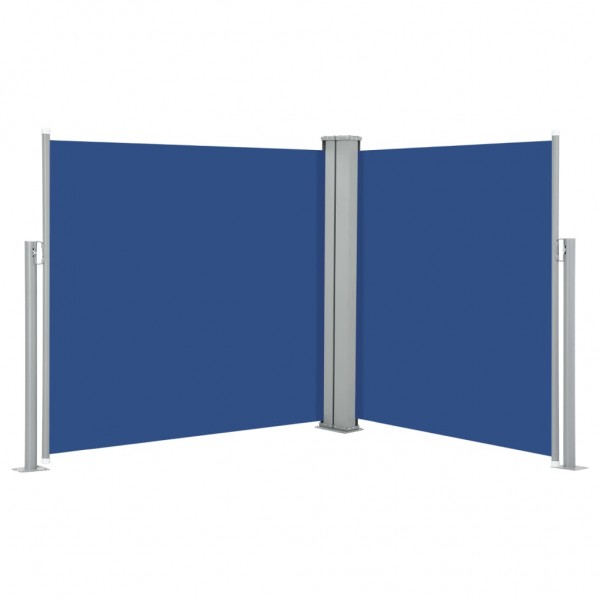 Toldo lateral retráctil azul 100x600 cm D