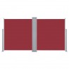 Toldo lateral retrátil 120x600 cm vermelho 4