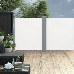Toldo lateral retrátil 140x600 cm creme H