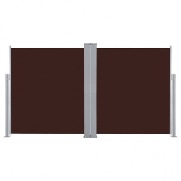 Toldo lateral retrátil 140x600 cm castanho M 4