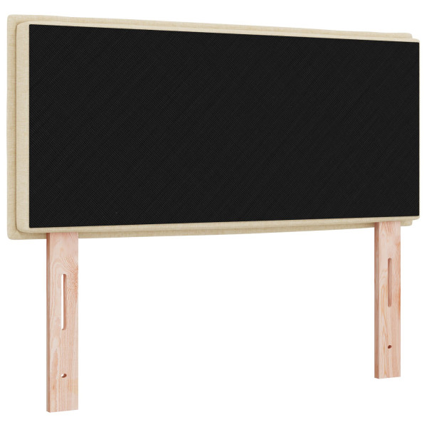 Cabeceira  Design Linhas Creme 80 cm Tecido M 4