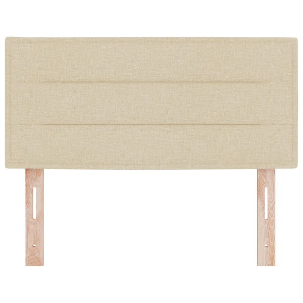 Cabeceira  Design Linhas Creme 80 cm Tecido M 5