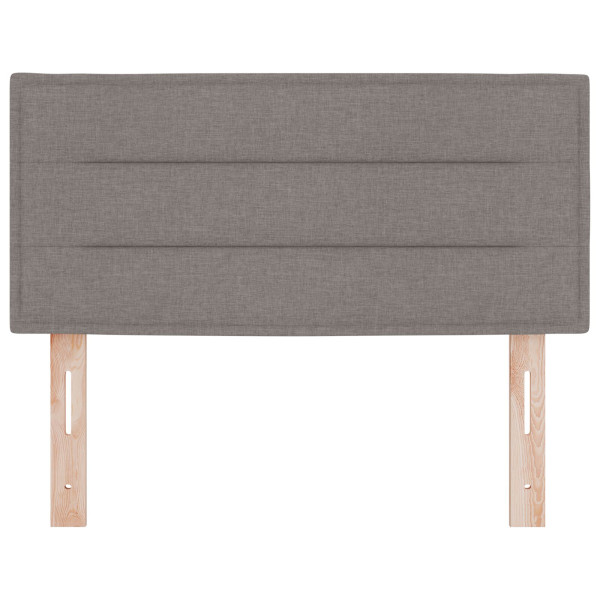 Cabeceira  Design Linhas Taupe 100 cm Tecido M 4