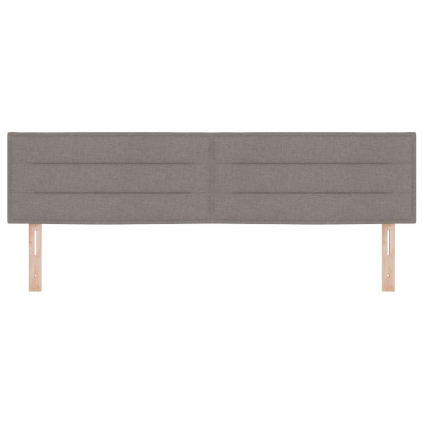 Cabezal  Diseño de Líneas Taupe 180 cm Tela M 4