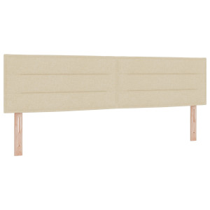 Cabeceira  Design Linhas Creme 180 cm Tecido H