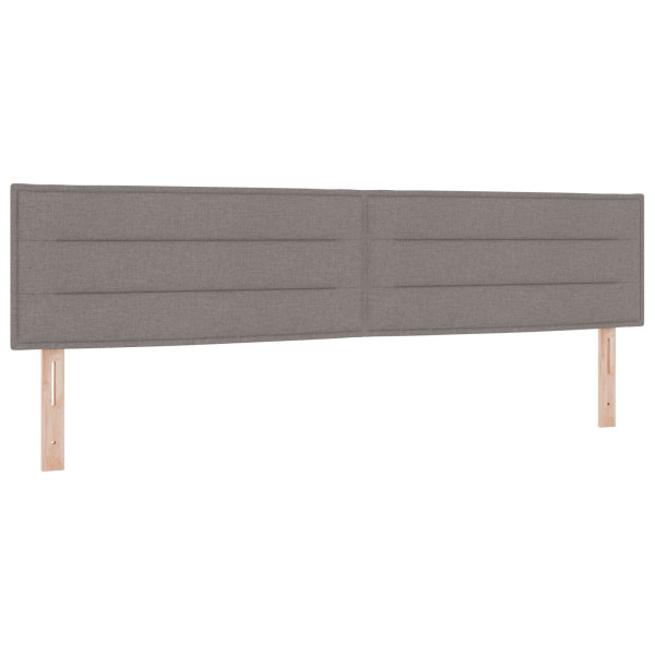 Cabeceira  Design Linhas Taupe 200 cm Tecido M 2