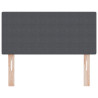 Cabeceira  Design Simples Cinza Escuro 80 cm Tecido Cordenoy 4
