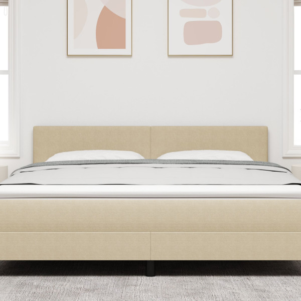 Cabezal  Diseño Sencillo Verde Claro Gris 180 cm Tela de Pana M 3