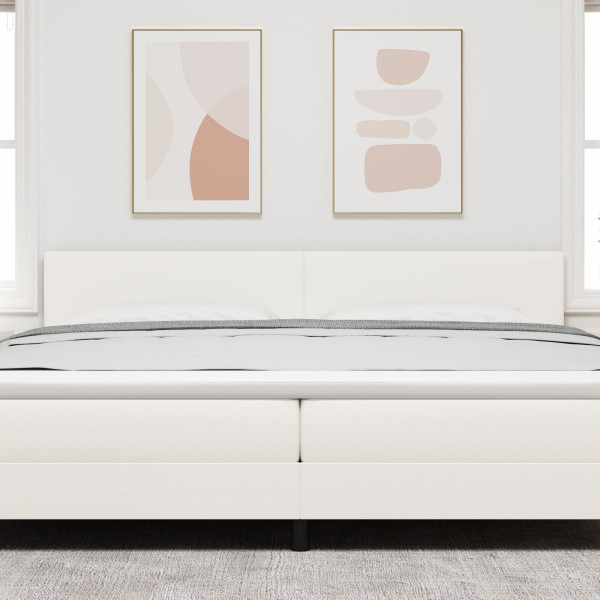 Cabezal  Diseño Sencillo Crema 200 cm Tejido de Pana M 3