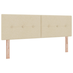 Cabecero  Botones Tapizado Crema 140 cm Tela H