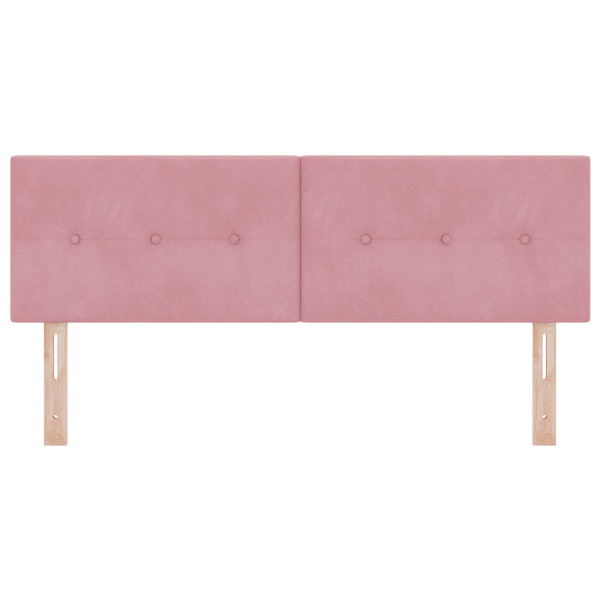 Cabeceira  Button Tufted Rosa 140 cm Veludo M 5
