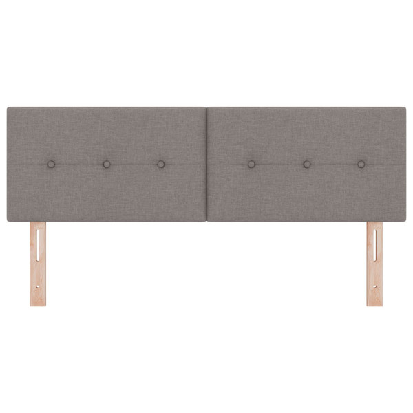Cabeceira Estofada Botão Taupe 160 cm Tecido M 5