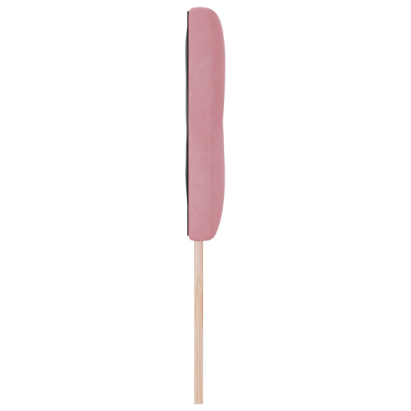 Cabecero  Button Tapizado Rosa 160 cm Terciopelo M 5