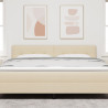 Cabecero  Button Tufted Crema 180 cm Tela 3
