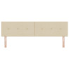 Cabecero  Button Tufted Crema 180 cm Tela 5