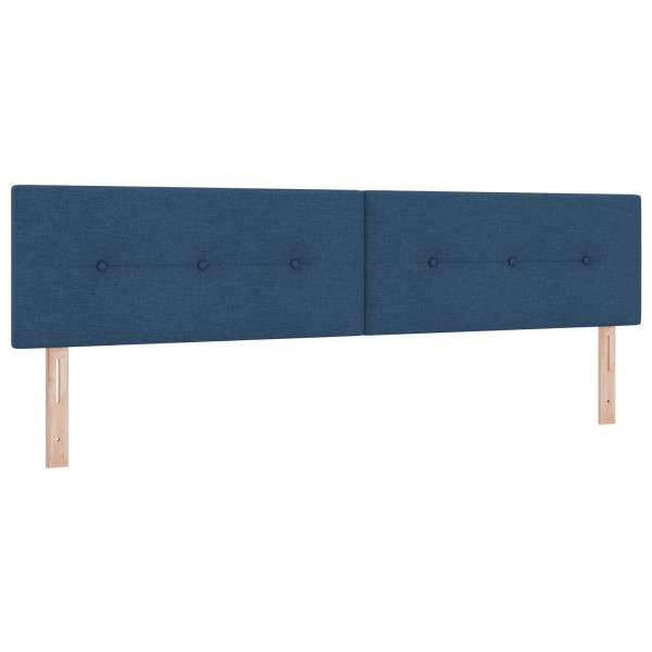 Cabecero  Tufted Botones Azul 200 cm Tela M 2