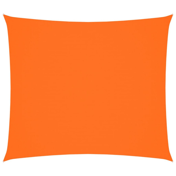 Toldo de vela rectangular tela oxford naranja 2x2.5 m M 2