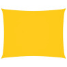 Toldo de vela rectangular tela oxford amarillo 3x6 m 2