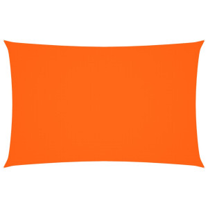 Para-sol estilo vela tecido oxford retangular 2.5x5 m laranja H