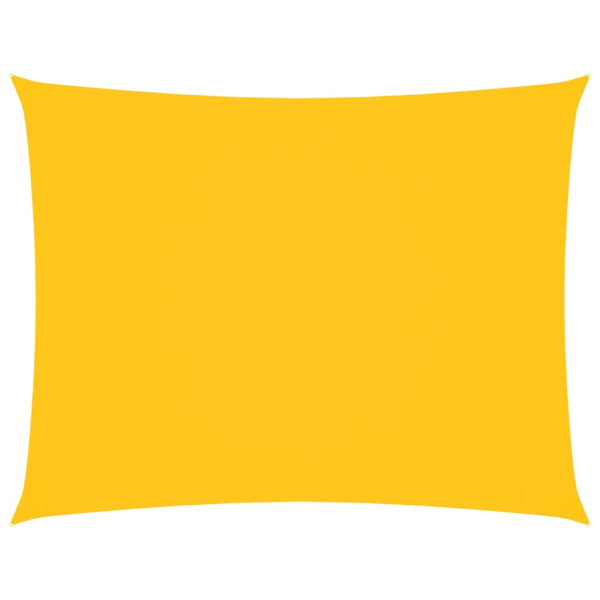 Toldo de vela rectangular de tela oxford amarillo 2x3 m M 2